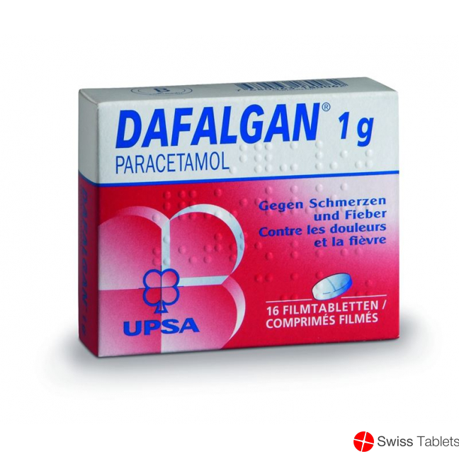 Dafalgan Filmtabletten 1g 16 Stück buy online