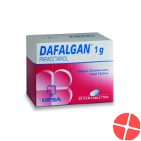 Dafalgan Filmtabletten 1g 40 Stück