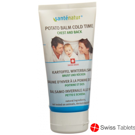 Santenatur Kartoffelbalsam Brust und Rücken 150ml buy online Santenatur Kartoffelbalsam Brust und Rücken 150ml buy online