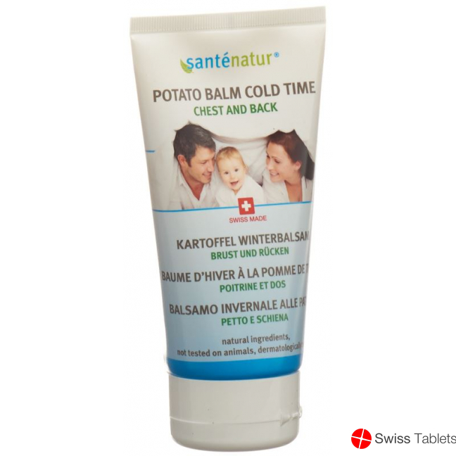 Santenatur Kartoffelbalsam Brust und Rücken 150ml buy online Santenatur Kartoffelbalsam Brust und Rücken 150ml buy online