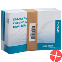 Healthpro Diabetes Tagebuch 10 Stück