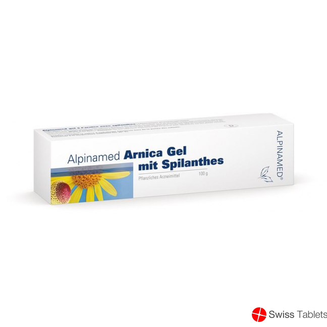 Alpinamed Arnica Gel M Spilanthes Tube 100g buy online