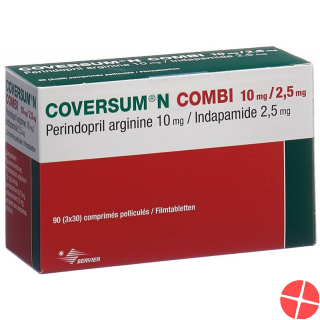 Coversum N Combi Filmtabletten 10/2.5mg 90 Stück