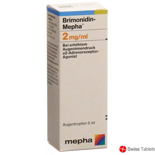 Brimonidin Mepha Augentropfen 0.2% 5ml buy online