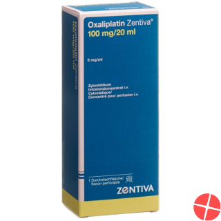 Oxaliplatin Zentiva 100mg/20ml Durchstechflasche 20ml