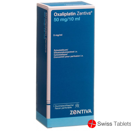 Oxaliplatin Zentiva 50mg/10ml Durchstechflasche 10ml buy online