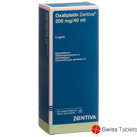 Oxaliplatin Zentiva 200mg/40ml Durchstechflasche 40ml buy online