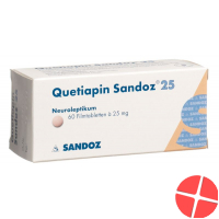 Quetiapin Sandoz Filmtabletten 25mg 60 Stück Quetiapin Sandoz Filmtabletten 25mg 60 Stück