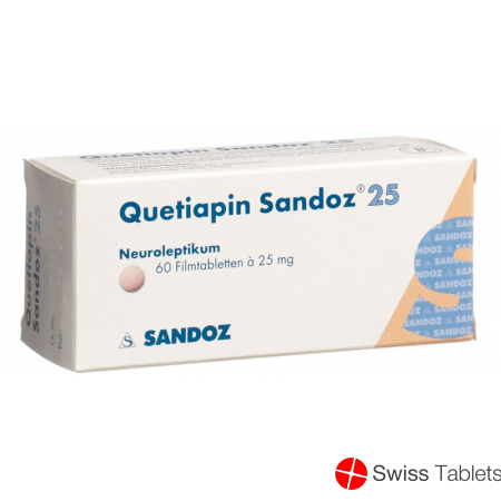 Quetiapin Sandoz Filmtabletten 25mg 60 Stück buy online