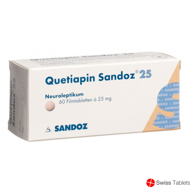 Quetiapin Sandoz Filmtabletten 25mg 60 Stück buy online