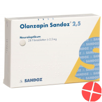 Olanzapin Sandoz Filmtabletten 2.5mg 28 Stück