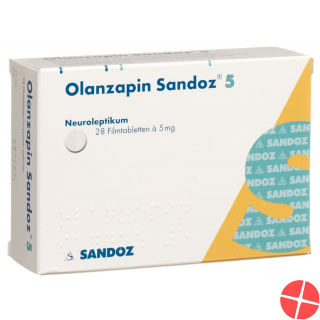 Olanzapin Sandoz Filmtabletten 5mg 28 Stück