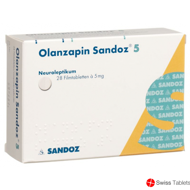 Olanzapin Sandoz Filmtabletten 5mg 28 Stück buy online