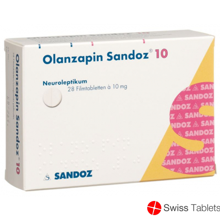 Olanzapin Sandoz Filmtabletten 10mg 28 Stück buy online