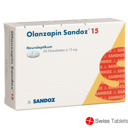Olanzapin Sandoz Filmtabletten 15mg 28 Stück buy online