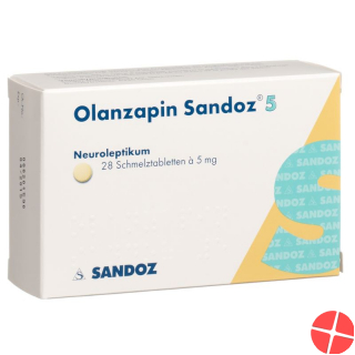 Olanzapin Sandoz Schmelztabletten 5mg 28 Stück