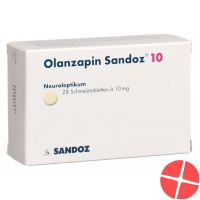 Olanzapin Sandoz Schmelztabletten 10mg 28 Stück