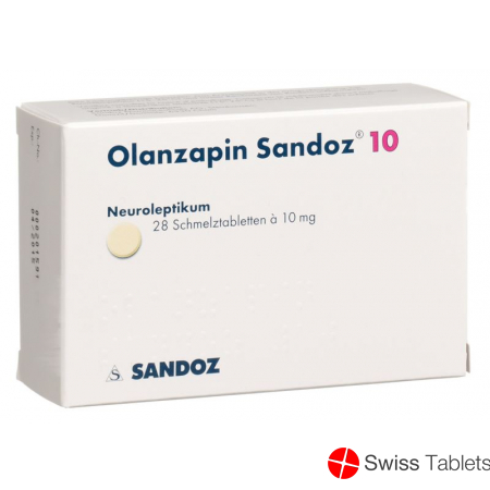 Olanzapin Sandoz Schmelztabletten 10mg 28 Stück buy online