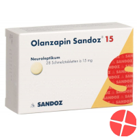 Olanzapin Sandoz Schmelztabletten 15mg 28 Stück