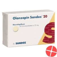Olanzapin Sandoz Schmelztabletten 20mg 28 Stück