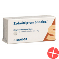 Zolmitriptan Sandoz Schmelztabletten 2.5mg 12 Stück