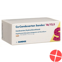 Co Candesartan Sandoz Tabletten 16/12.5mg 98 Stück