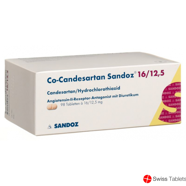 Co Candesartan Sandoz Tabletten 16/12.5mg 98 Stück buy online
