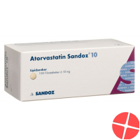 Atorvastatin Sandoz Filmtabletten 10mg 100 Stück