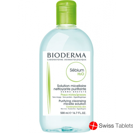 Bioderma Sebium H2o Solution Micellaire 500ml buy online