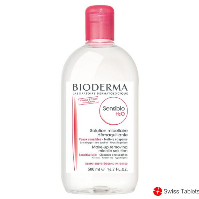 Bioderma Sensibio H2O Solution Micellaire ohne Parfum 500ml buy online