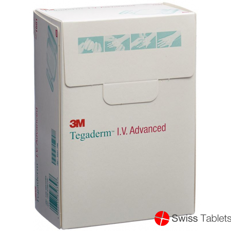 3M Tegaderm I.V. Advanced 7x8cm 100 Stück buy online