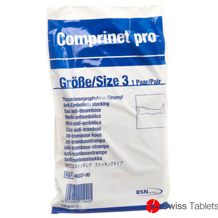 Comprinet Pro Thrombo A-g Grösse 3 Norm Weiss 1 Paar buy online