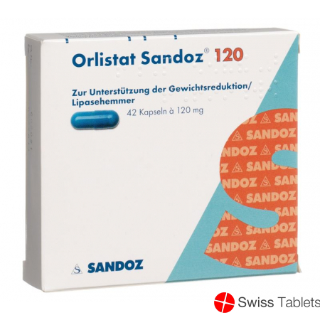 Orlistat Sandoz Kapseln 120mg 42 Stück buy online