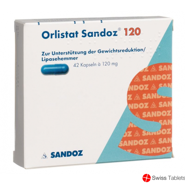Orlistat Sandoz Kapseln 120mg 42 Stück buy online