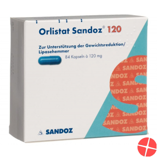 Orlistat Sandoz Kapseln 120mg 84 Stück