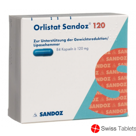 Orlistat Sandoz Kapseln 120mg 84 Stück buy online