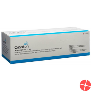 Cayston Trockensubstanz 75mg C Solv Durchstechflasche 84 Stück