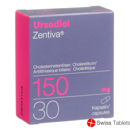 Ursodiol Zentiva Kapseln 150mg 30 Stück buy online