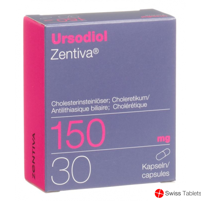 Ursodiol Zentiva Kapseln 150mg 30 Stück buy online