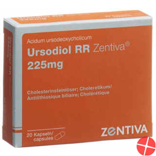 Ursodiol Rr Zentiva Kapseln 225mg 20 Stück