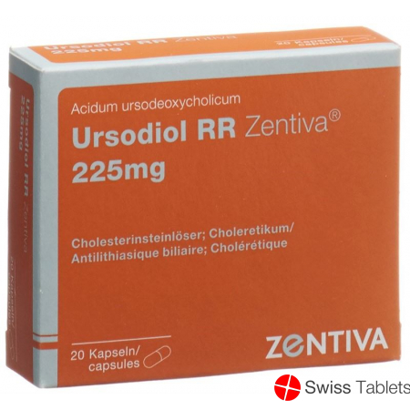 Ursodiol Rr Zentiva Kapseln 225mg 20 Stück buy online