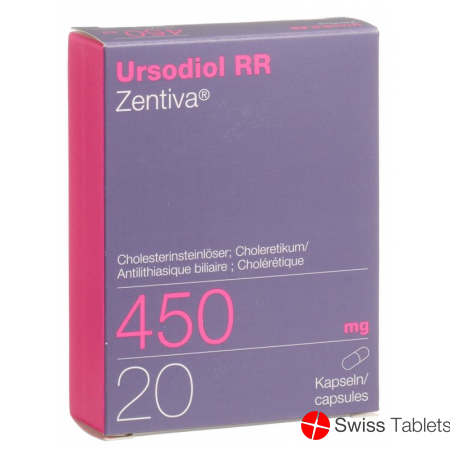 Ursodiol Rr Zentiva Kapseln 450mg 20 Stück buy online