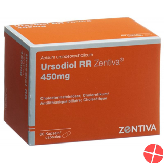 Ursodiol Rr Zentiva Kapseln 450mg 60 Stück