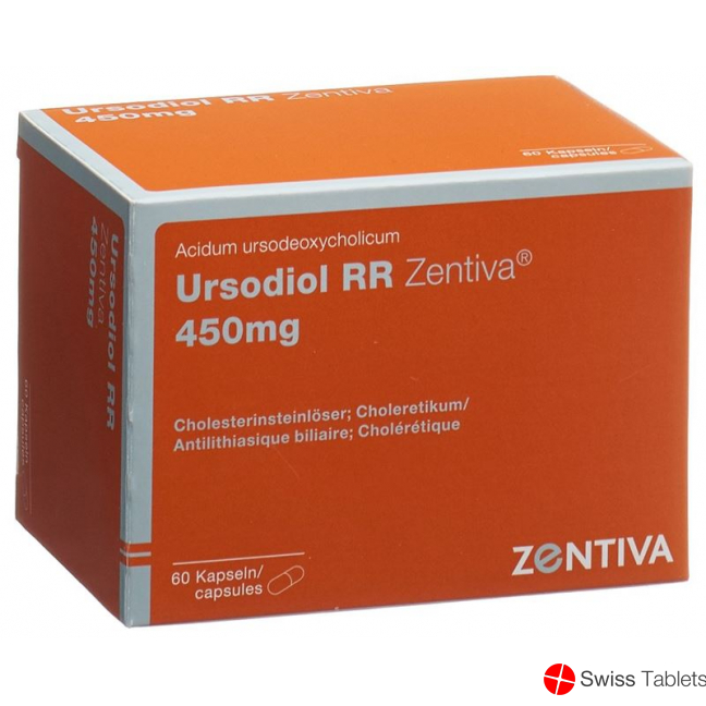 Ursodiol Rr Zentiva Kapseln 450mg 60 Stück buy online