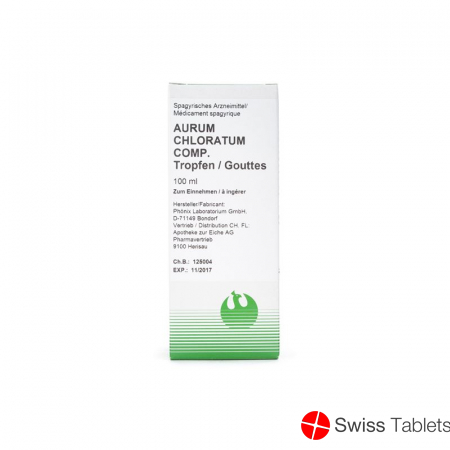 Phoenix Spagyr Aurum Chloratum Comp Liquid 100ml buy online