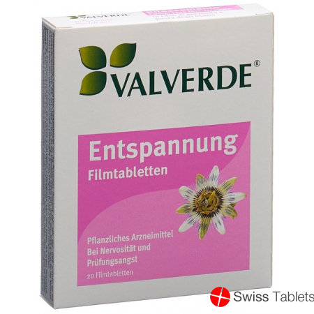 Valverde Entspannung Filmtabletten 20 Stück buy online
