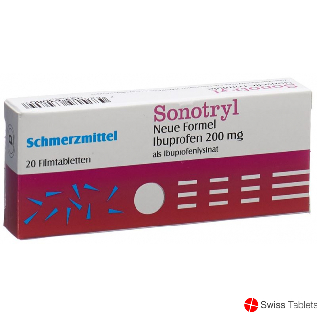Sonotryl Filmtabletten Neue Formel 20 Stück buy online Sonotryl Filmtabletten Neue Formel 20 Stück buy online