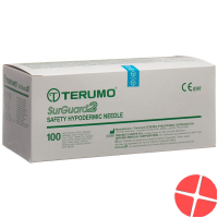 Terumo SurGuard2 Sicherheits-Einmalkanülen 18g 1.2x25mm Rosa 100 Stück Terumo SurGuard2 Sicherheits-Einmalkanülen 18g 1.2x25mm Rosa 100 Stück