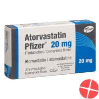 Atorvastatin Pfizer Filmtabletten 20mg 30 Stück