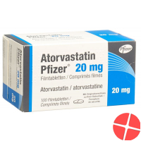 Atorvastatin Pfizer Filmtabletten 20mg 100 Stück